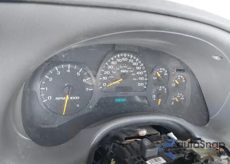 2004 Chevrolet Trailblazer Ls z USA, uszkodzony, nr VIN 1GNES16S646230876